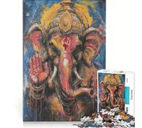 Rompecabezas de 1000 Piezas para Adolescentes Poder de Ganesha Un Juego práctico, Divertido y con Humor Regalos de cumpleaños y únicos 38x52cm