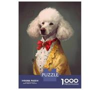Rompecabezas De 1000 Piezas para Adolescentes Poodle Dog Magical Rompecabezas para Adultos Juegos Relajantes Decoración De Pared 38x26cm/1000pcs