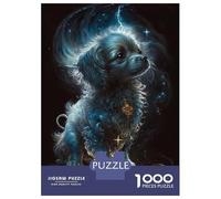 Rompecabezas De 1000 Piezas para Adolescentes Poodle Dog Rompecabezas para Adultos Juegos Relajantes Mejora La Memoria Ayuda A Ejercitar El Cerebro 52x38cm/1000pcs