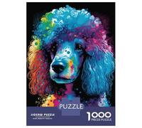 Rompecabezas De 1000 Piezas para Adolescentes Poodle Style 5 Rompecabezas Juegos Divertidos para La Diversión Familiar Oferta como Regalos para Toda La Familia 38x26cm/1000pcs