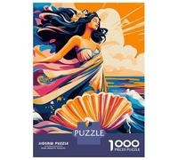Rompecabezas De 1000 Piezas Para Adolescentes Pop Art Vision of The Birth of Venus Rompecabezas Para Adolescentes Juguetes Antiestrés Regalos Para Mujeres Regalos Para Reducir El Estrés 52x38cm/1000pc