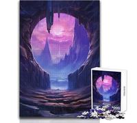 Rompecabezas de 1000 Piezas para Adolescentes, Portal a Otro Reino, Juegos educativos, Corte de precisión, Juguetes antiestrés, tamaño 38x52cm