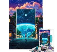 Rompecabezas de 1000 Piezas para Adolescentes Portal al Universo Juegos Divertidos y adictivos para Cultivar la Paciencia Regalos para Hombres y Mujeres Divertido y con Humor (Tamaño 38x52cm)