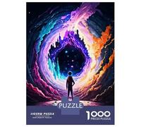 Rompecabezas De 1000 Piezas para Adolescentes Portal Cosmic Space Rompecabezas para Adolescentes Juegos Relajantes Decoración del Hogar Actividades Divertidas En Casa 52x38cm/1000pcs