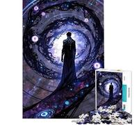Rompecabezas de 1000 Piezas para Adolescentes Portal Cósmico y Figura Misteriosa Juguetes educativos para Aprender Juegos relajantes Actividades Familiares Regalos para Mujeres y Hombres (38x26cm)
