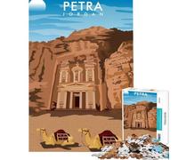 Rompecabezas de 1000 Piezas para Adolescentes Póster de diseño de Petra Jordan Desafío de Inteligencia Cerebral Juguetes adictivos Juegos educativos Difícil Gran Regalo (Tamaño 38x26cm)