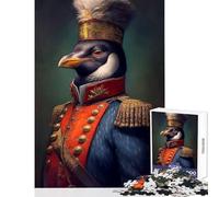 Rompecabezas de 1000 Piezas para Adolescentes póster de pingüino Juguete de decoración de Pared Regalos para Mujeres y Hombres Juego Educativo Mejora el Amor Entre Parejas tamaño 38x52cm