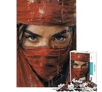 Rompecabezas de 1000 Piezas para Adolescentes póster de Shinobi o Ninja Rompecabezas para Adultos Juego práctico para aliviar el estrés cumpleaños (tamaño 38x26cm)