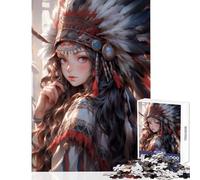 Rompecabezas de 1000 Piezas para Adolescentes Princesa Americana Juguete de decoración de Pared Regalos para Mujeres y Hombres Juego Educativo Mejora el Amor Entre Parejas tamaño 38x52cm