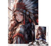 Rompecabezas de 1000 Piezas para Adolescentes Princesa Americana Juguetes antiestrés Regalos de Amigo Secreto Juego de ingenio Lista de Deseos con Papá Noel tamaño 50x75cm