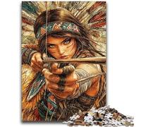 Rompecabezas de 1000 Piezas para Adolescentes, Princesas Indias, Juegos educativos, decoración del hogar, colección de Artistas, Bellas Artes, 26x38cm