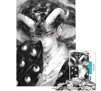 Rompecabezas de 1000 Piezas para Adolescentes Príncipe Demoníaco Juego de ingenio Juguetes educativos Regalo Ideal para Juegos y decoración del hogar (tamaño 38x52cm)