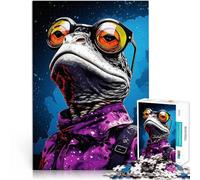 Rompecabezas de 1000 Piezas para Adolescentes Profesor Lagarto Entrena tu Cerebro y Tus Manos Regalos para Amigos y Familiares 52x38cm