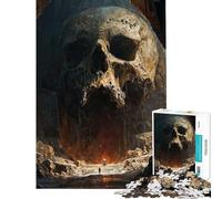 Rompecabezas de 1000 Piezas para Adolescentes Puerta al Abismo Juego práctico y adictivo para Cultivar la Paciencia Un Gran Regalo Un desafío difícil (tamaño 38x26cm)