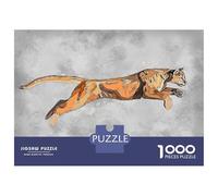 Rompecabezas De 1000 Piezas para Adolescentes Puma Rompecabezas Juegos Relajantes Decoración De Pared Regalos Y Cumpleaños Únicos 38x26cm/1000pcs