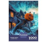 Rompecabezas De 1000 Piezas para Adolescentes Pumpkin Head Monster Rompecabezas para Adultos Juegos Relajantes Mejora La Memoria Ayuda A Ejercitar El Cerebro 70x50cm/1000pcs