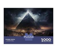 Rompecabezas De 1000 Piezas para Adolescentes Pyramid of Light Ancient Mystery Unveiled Rompecabezas para Adultos Juegos Relajantes Alivia El Estrés Ayuda A Ejercitar El Cerebro 70x50cm/1000pcs
