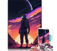 Rompecabezas de 1000 Piezas para Adolescentes Que descubren nuevos Mundos Rompecabezas de 1000 Piezas desafiantes Juegos Familiares Juguete de Bricolaje para decoración de Pared del hogar Regalos de