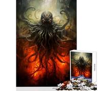 Rompecabezas de 1000 Piezas para Adolescentes Que surgen de Las Profundidades Decoración del hogar Juguetes Grandes Regalos y Juguetes Juego Familiar Interacción Entre Padres e Hijos Tamaño 38x26cm