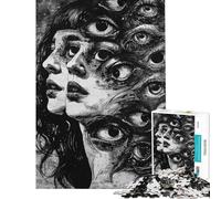 Rompecabezas de 1000 Piezas para Adolescentes ¿Quién Soy yo? Rompecabezas para Adultos Juego de ingenio Difícil Regalos para Amigos y Familiares (Tamaño 50x75cm)