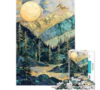 Rompecabezas de 1000 Piezas para Adolescentes Radiant Highlands Kintsugi Rompecabezas de Juguete para Adolescentes Decoración de Pared Mejora la Memoria Regalos para Amigos y Familiares (38x26cm)