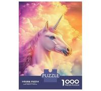 Rompecabezas De 1000 Piezas para Adolescentes Rainbow Unicorn(2) Rompecabezas para Adultos Juegos Relajantes Ensamblaje De Patrones Regalos De Cumpleaños Y Únicos 70x50cm/1000pcs