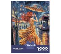 Rompecabezas De 1000 Piezas para Adolescentes Rainy Night in London Rompecabezas para Adultos Juegos De Relajación Análisis Y Lógica Cumpleaños 38x26cm/1000pcs