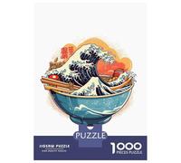 Rompecabezas De 1000 Piezas para Adolescentes Ramen Japanese Food Rompecabezas para Adultos Juguete Decoración De Pared Patrón De Montaje Gran Regalo para Jugar 70x50cm/1000pcs