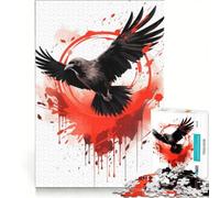 Rompecabezas de 1000 Piezas para Adolescentes Raven Ink Juegos Familiares para la diversión Familiar colección de Artistas Bellas Artes 50x75cm