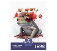 Rompecabezas De 1000 Piezas para Adolescentes Red Eyed Tree Frog Art Rompecabezas para Adultos Decoración De Pared De Juguete Mejora La Memoria Regalos Y Cumpleaños Únicos 52x38cm/1000pcs