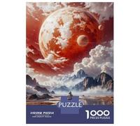 Rompecabezas De 1000 Piezas para Adolescentes Red Planet Astronaut Rompecabezas para Adultos Juego De Ingenio Difícil Gran Regalo para Jugar 52x38cm/1000pcs