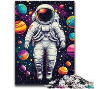 Rompecabezas de 1000 Piezas para Adolescentes, Regalo de Astronauta, Juego Educativo, Juguete de desafío, decoración de Pared, cumpleaños y Navidad, 38x26cm