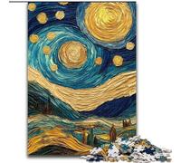 Rompecabezas de 1000 Piezas para Adolescentes, Regalo de Cielo Estrellado, Juguetes educativos, Juegos para aliviar el estrés, interacción Entre Padres e Hijos tamaño 50x75cm