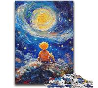 Rompecabezas de 1000 Piezas para Adolescentes, Regalo de El Principito del Cielo Nocturno, Juegos educativos, decoración del hogar, Regalo de cumpleaños, Regalos para Mayores de 14 años, 50x75cm