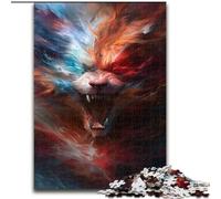 Rompecabezas de 1000 Piezas para Adolescentes, Regalo de fantasía de Lobo, Apto para Mayores de 14 años, Juegos educativos para el hogar, Juguetes de Bricolaje, Obras de Arte, Regalo tamaño 50x75cm