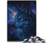 Rompecabezas de 1000 Piezas para Adolescentes, Regalo de Galaxy Wolf, Apto para Mayores de 14 años, Juegos Familiares, Regalo para Toda la Familia, 50x75cm