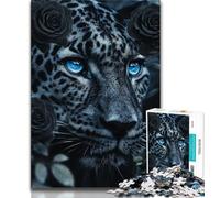 Rompecabezas de 1000 Piezas para Adolescentes, Regalo de Guepardo en la Jungla Un Juego desafiante Ideal para Toda la Familia (75x50cm)