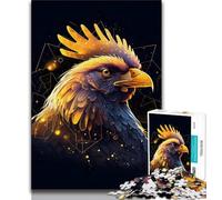 Rompecabezas de 1000 Piezas para Adolescentes, Regalo de un Hermoso Gallo, Ideal para aliviar el estrés, Pasar el rato y entretenerse (tamaño 38x26cm)