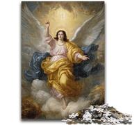 Rompecabezas de 1000 Piezas para Adolescentes, Regalo del Arcángel Gabriel, Juguetes educativos, Juegos para aliviar el estrés, interacción Entre Padres e Hijos, 26x38cm