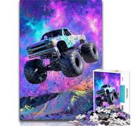 Rompecabezas de 1000 Piezas para Adolescentes Regalo psicodélico de vehículos Todoterreno Juguete Educativo Intelectual descompresor decoración 26x38cm