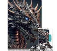 Rompecabezas de 1000 Piezas para Adolescentes Regalos de Dragon Head Vi Rompecabezas para Adultos Juguetes educativos de Aprendizaje Juegos Familiares cumpleaños 38x26cm