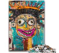 Rompecabezas de 1000 Piezas para Adolescentes, Regalos, Estilo Basquiat, Juegos educativos para niños, decoración del hogar, colección de Artistas, Bellas Artes, 26x38cm