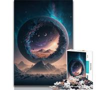 Rompecabezas de 1000 Piezas para Adolescentes Regalos Portal al Espacio Exterior Rompecabezas de 1000 Piezas Ideal para decoración de Escritorio a Partir de 14 años (tamaño 75x50cm)