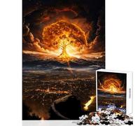 Rompecabezas de 1000 Piezas para Adolescentes Reino del Saúco Mágico decoración del hogar Juguetes Regalo de cumpleaños Juego práctico interacción Entre Padres e Hijos tamaño 38x52cm