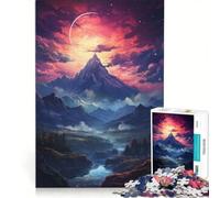 Rompecabezas de 1000 Piezas para Adolescentes Resplandor Astral, un Juego práctico, Divertido y con Humor, Ideal para cumpleaños 50x75cm