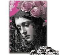 Rompecabezas de 1000 Piezas para Adolescentes, Retrato de María la Madre, Apto para Mayores de 14 años, Juegos educativos, Regalo de Amigo Secreto, 50x75cm