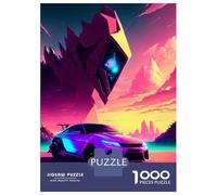Rompecabezas De 1000 Piezas para Adolescentes Retro Car 11 Rompecabezas para Adultos Juguetes Antiestrés Regalos para Mujeres Desafiante De Completar 38x26cm/1000pcs