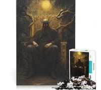 Rompecabezas de 1000 Piezas para Adolescentes: Rey del Bosque Oscuro, Juegos relajantes, Actividades Divertidas para Hacer en casa, un Gran Regalo para los Amantes de los Videojuegos 38x26cm