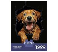 Rompecabezas De 1000 Piezas para Adolescentes Rhodesian Ridgeback Rompecabezas para Adolescentes Juego De Ingenio Regalos para Mujeres Actividades Divertidas En Casa 38x26cm/1000pcs