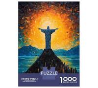 Rompecabezas De 1000 Piezas para Adolescentes Rio Art Rompecabezas para Adultos Juguetes Antiestrés Regalos para Mujeres Interacción Entre Padres E Hijos 52x38cm/1000pcs